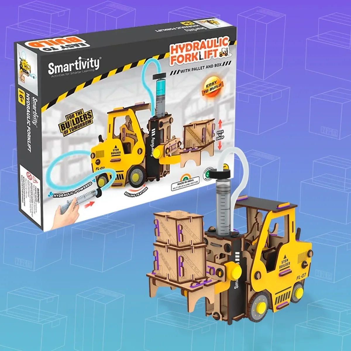 Гидравлический вилочный погрузчик | 6-10 лет